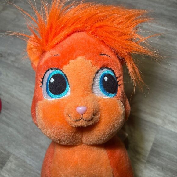 Build A Bear Plush Disney Palace Pets‎ Ariel's Pet Orange Treasure Kitty Cat - Picture 6 of 6
